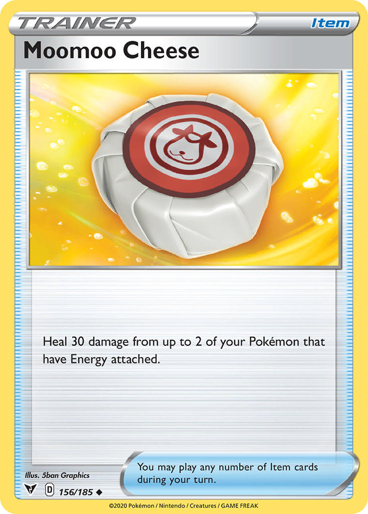 Moomoo Cheese⁣ - Vivid Voltage⁣ (Uncommon)⁣ [156] English / Near Mint / Normal