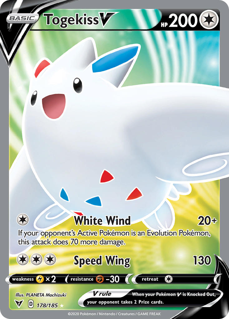 Togekiss V⁣ - Vivid Voltage⁣ (Ultra Rare)⁣ [178] English / Near Mint / Normal