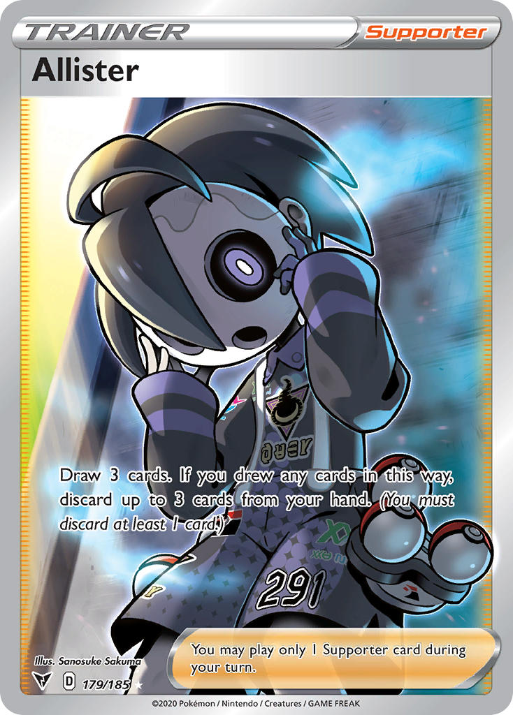 Allister⁣ - Vivid Voltage⁣ (Ultra Rare)⁣ [179] English / Near Mint / Normal