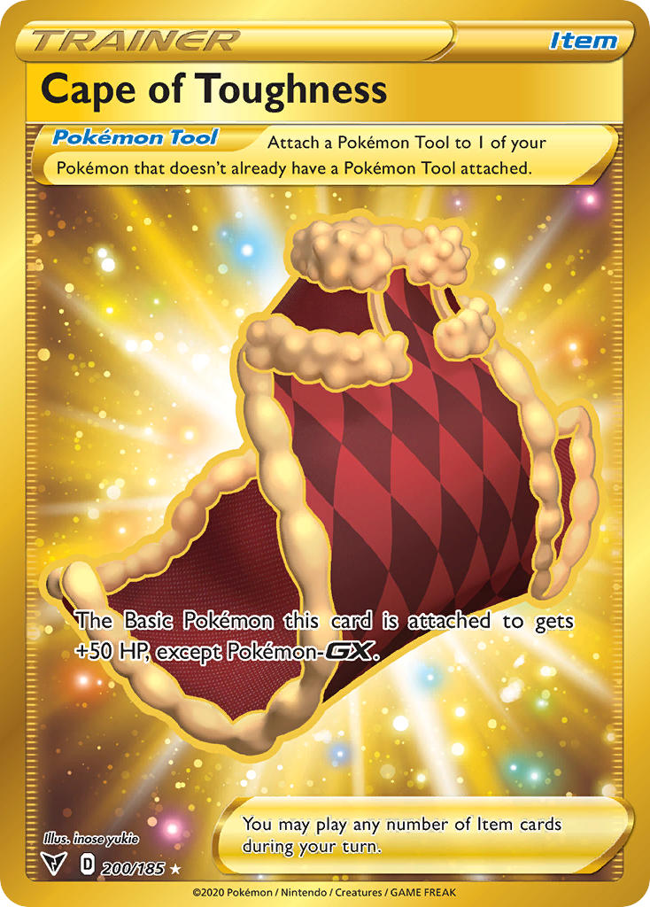Cape of Toughness⁣ - Vivid Voltage⁣ (Secret Rare)⁣ [200] English / Near Mint / Normal