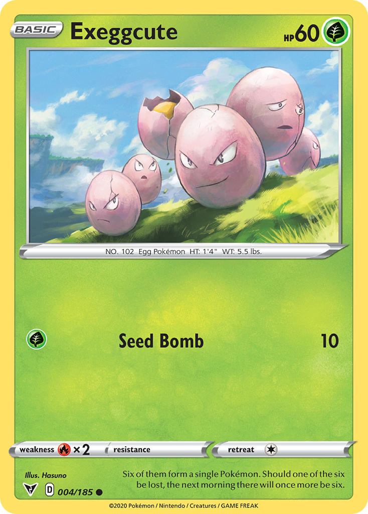 Exeggcute - Vivid Voltage (Common) [4] Kortspil