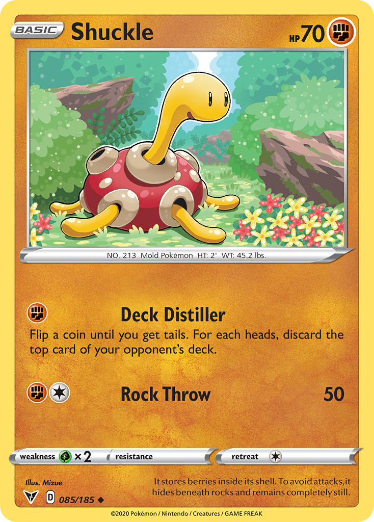 Shuckle⁣ - Vivid Voltage⁣ (Uncommon)⁣ [85] English / Near Mint / Normal