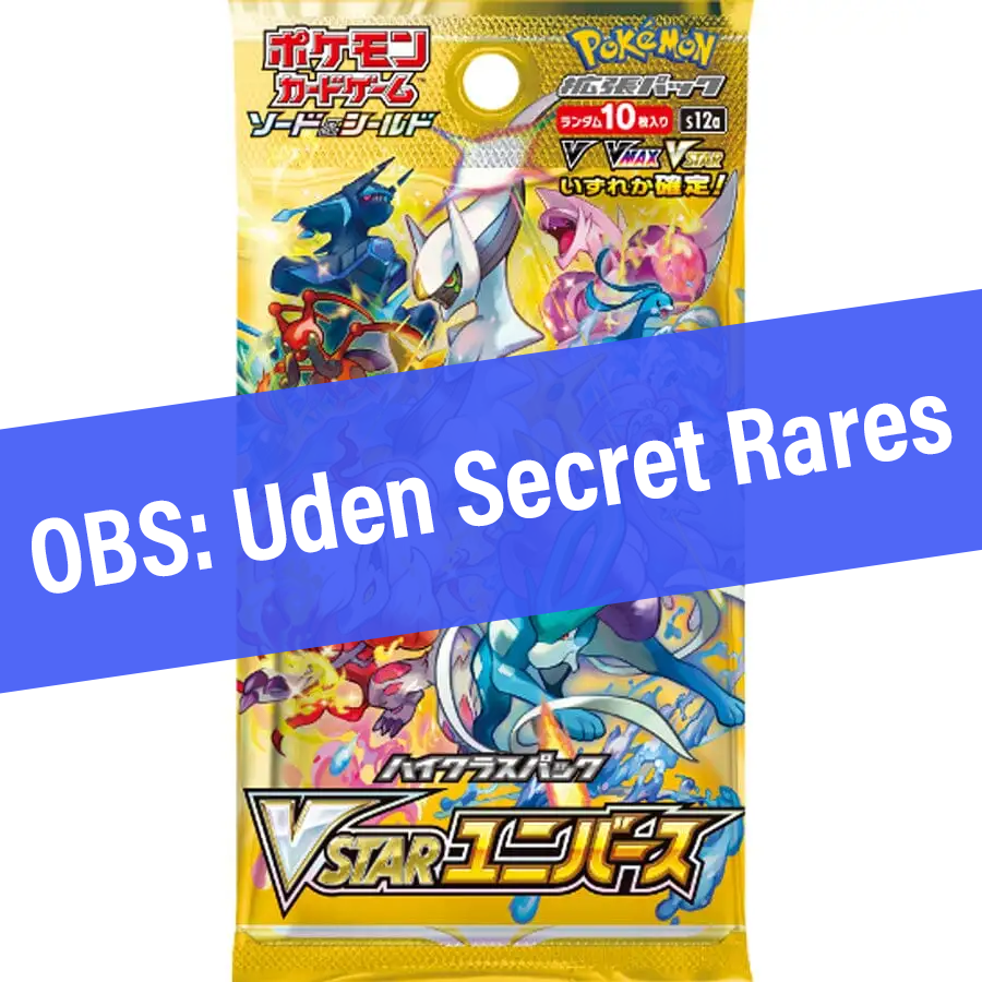 Pokémon TCG: VSTAR Universe Booster Pack (Japansk)