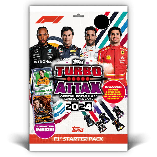 Topps Formula 1 Turbo Attax 2024 Starter Pack Kortspil