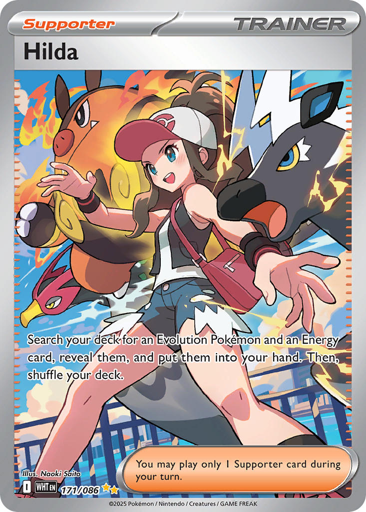 Hilda⁣ - White Flare⁣ (Special Illustration Rare)⁣ [171] English / Near Mint / Normal