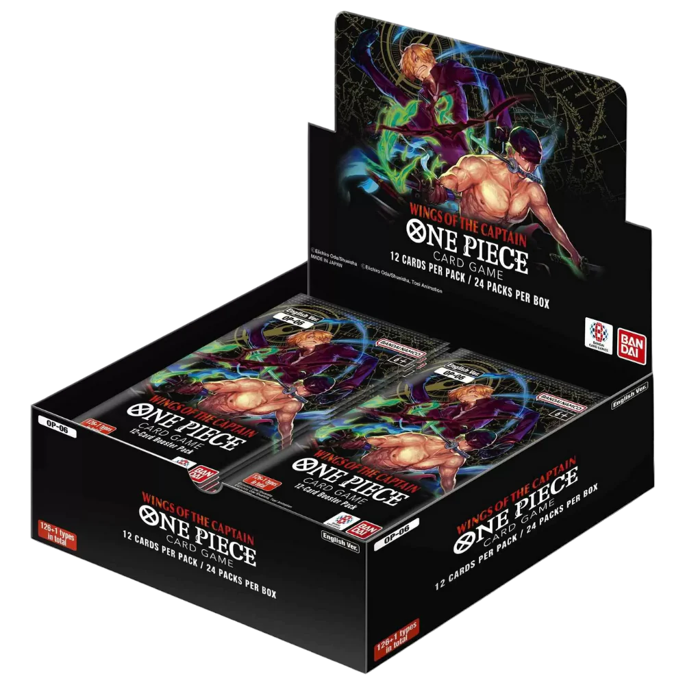 One Piece Card Game Wings of the Captain OP06 Booster Display Box