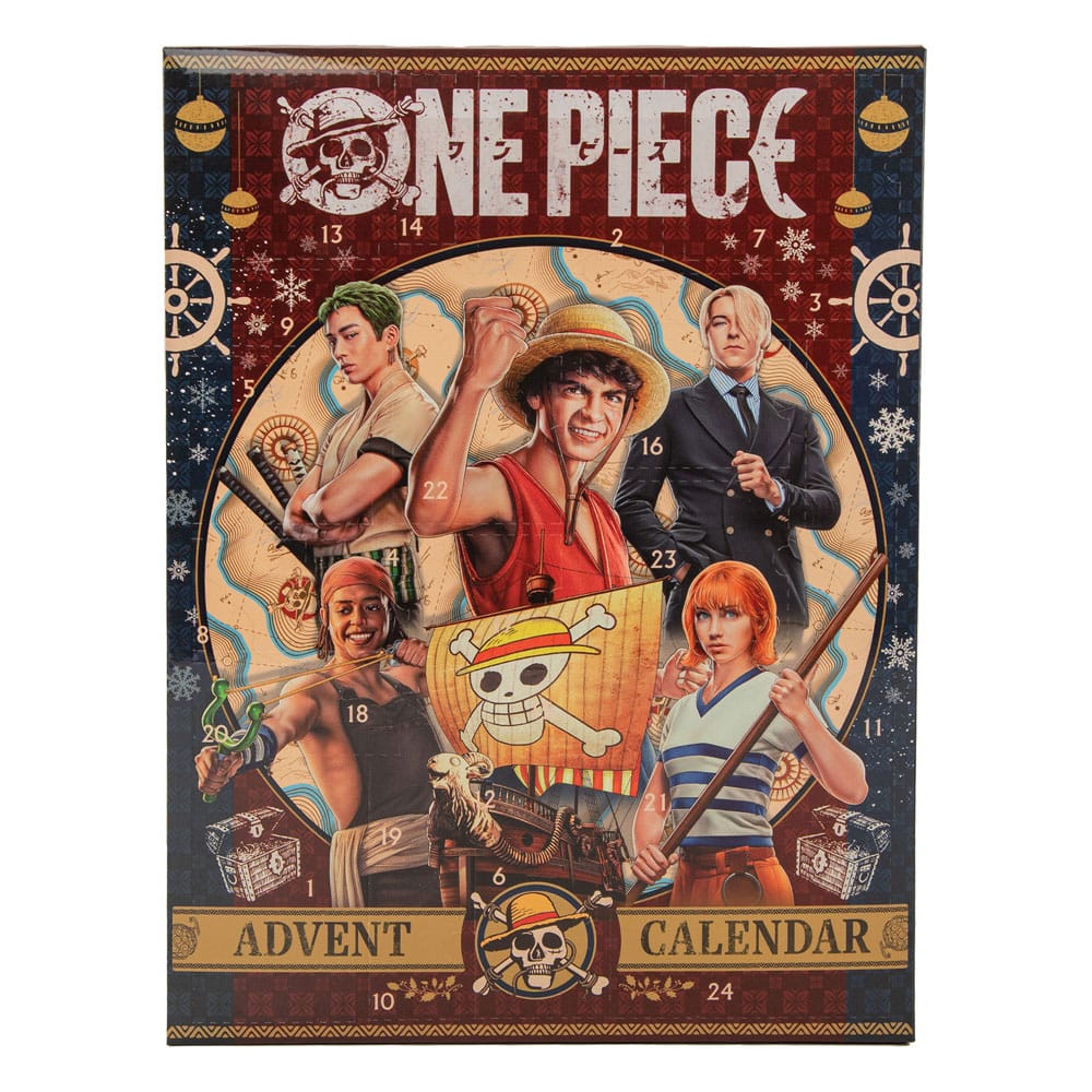 One Piece: Officiel Advent Calender 2024 - Julekalender Dekoration