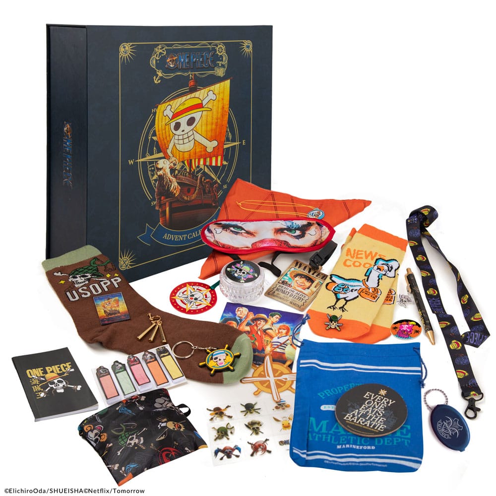 One Piece: Officiel Advent Calender 2024 - Julekalender Dekoration