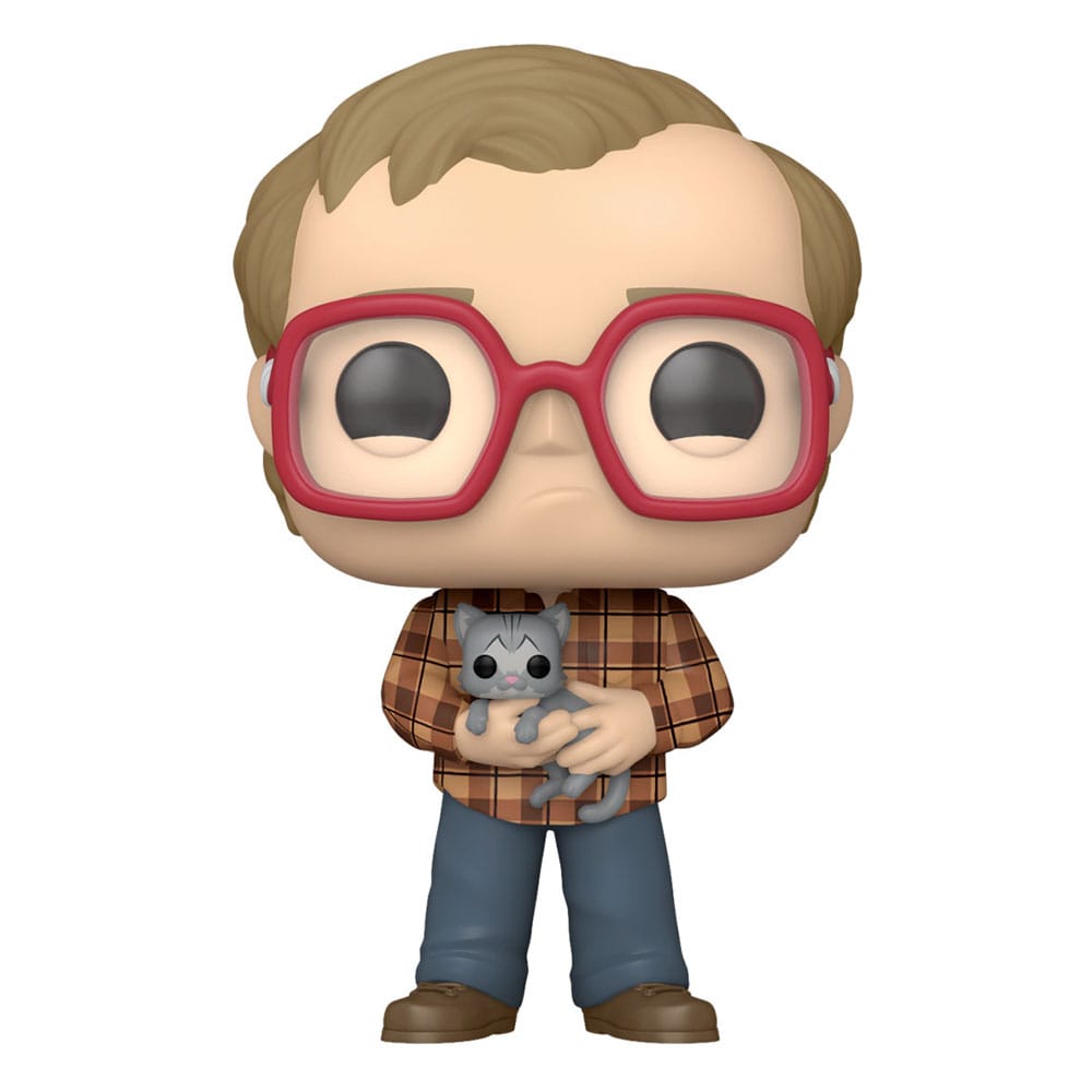Funko POP! - Trailer Park Boys: Bubbles with Cat #1323 Action- Og Legetøjsfigurer Funko