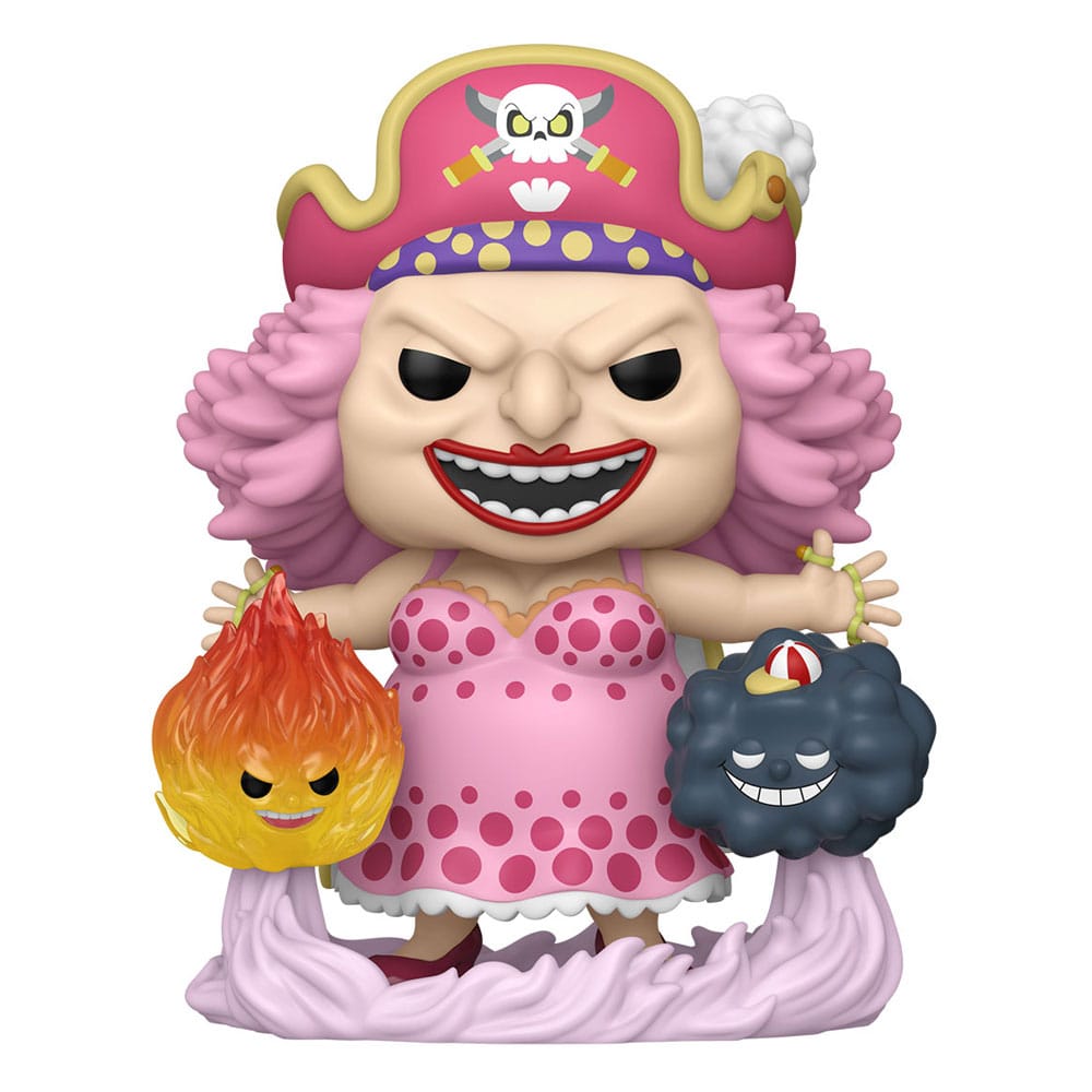 Funko POP! 6" - One Piece: Big Mom with Homies (Special Edition) #1272 Action- Og Legetøjsfigurer Funko