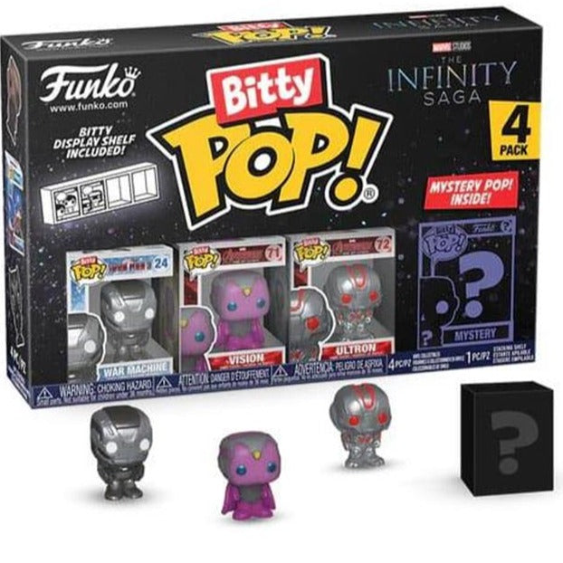 Funko Bitty POP! Marvel Infinity Saga Iron Man 4-Pack