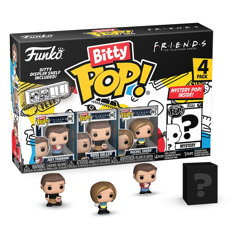 Funko Bitty POP! Friends Joey Tribbiani 4-Pack Figur