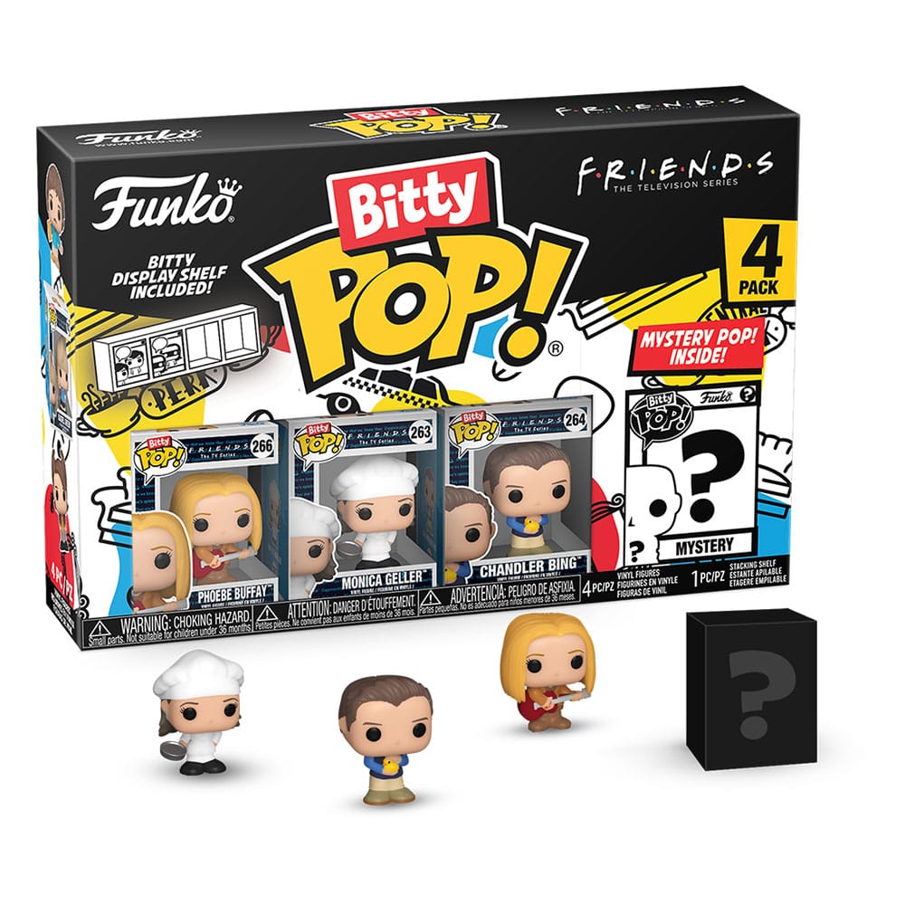 Funko Bitty POP! Friends Phoebe Buffay 4-Pack Figur