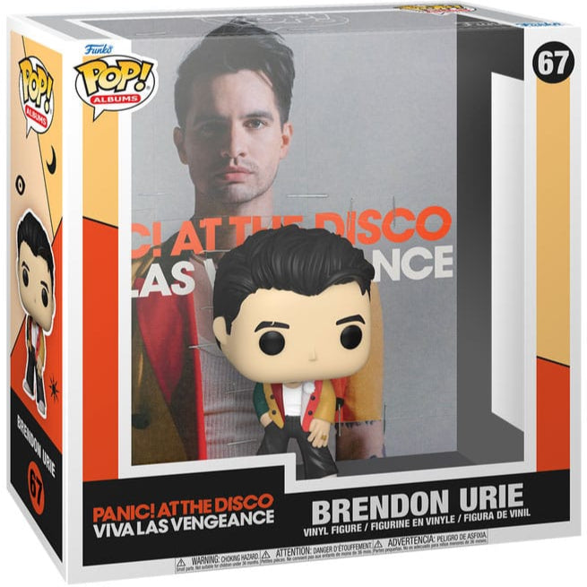 Funko POP! - Viva Las Vengeance : Panic! at the Disco - Brendon Urie (Album Vinyl 9 cm) #67 Figur