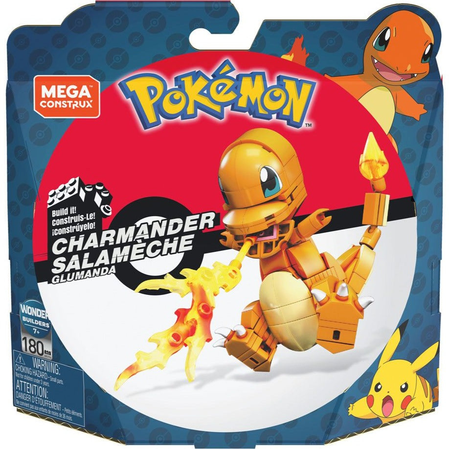 Mega Construx Pokémon Charmander Wonder Builders Construction Set Legetøj
