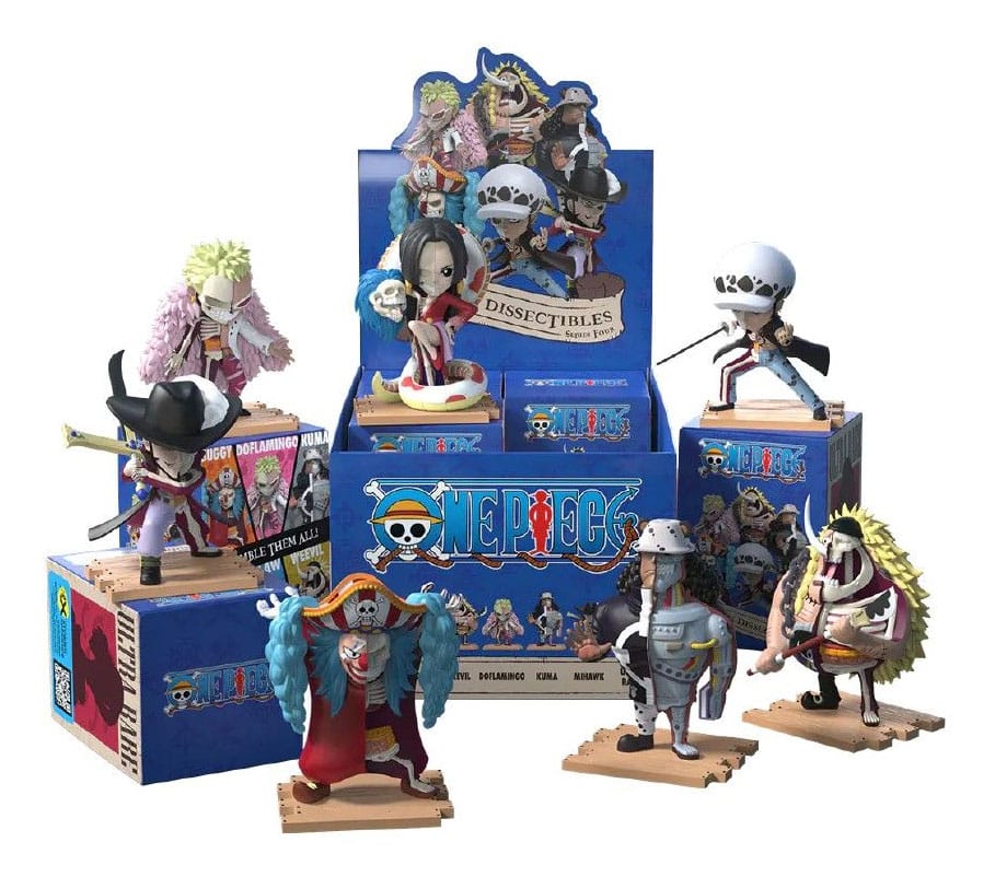 Hidden Dissectibles One Piece Blind Box Series 4 Warlord Edition Figur