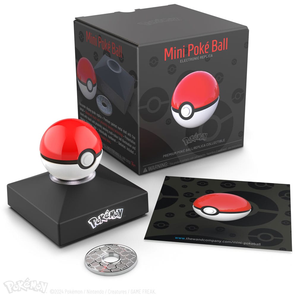 Mini Poké Ball Premium Replica Collectible Tilbehør