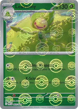 Leavanny - White Flare: Poké Ball Foil (Common) [003] Kortspil