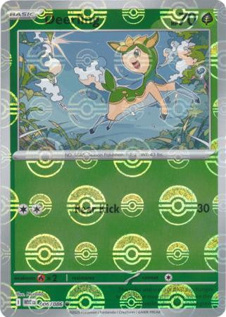 Deerling⁣ - White Flare: Poké Ball Foil⁣ (Common)⁣ [006] English / Near Mint / Reverse-Holo Normal