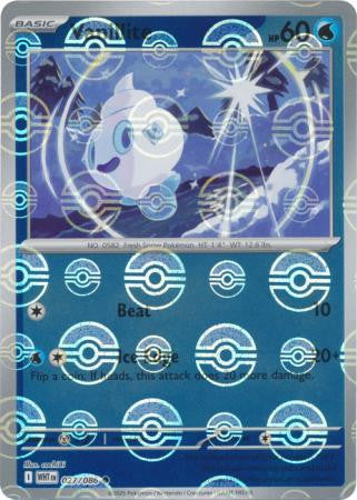 Vanillite⁣ - White Flare: Poké Ball Foil⁣ (Common)⁣ [027] English / Near Mint / Reverse-Holo Normal