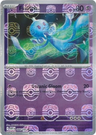 Frillish⁣ - White Flare: Additionals⁣ (Common)⁣ [044] English / Near Mint / Reverse-Holo Normal